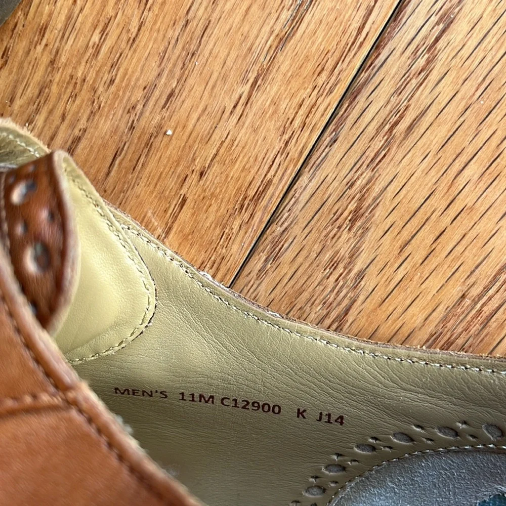 Cole Haan, Men’s Leather Monk dress shoes, size 11 M